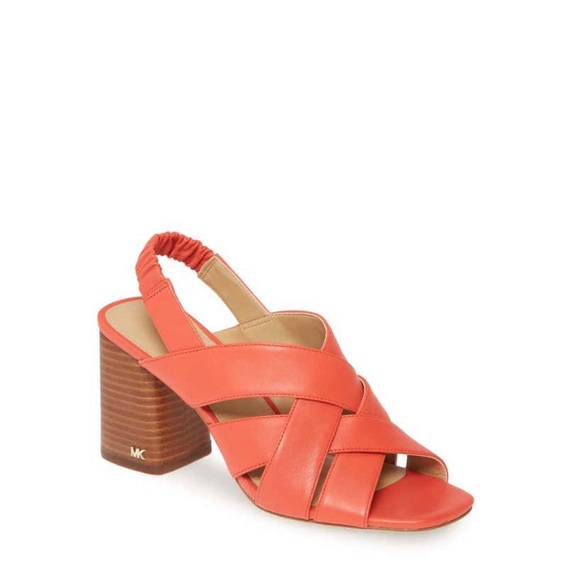 Michael Kors Dixon Block Heel Sandal - Picture 1 of 7
